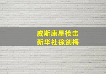 威斯康星枪击 新华社徐剑梅